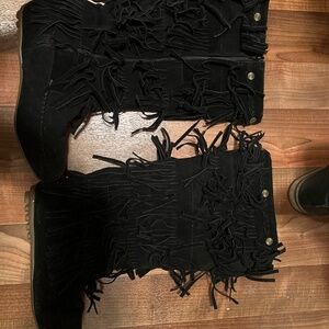 Shoes of soul black size 10